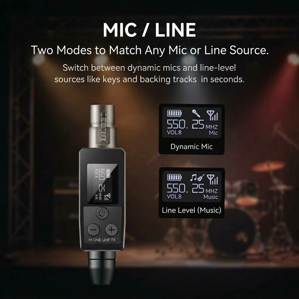 ToneLink™ WS-X Wireless Mic System