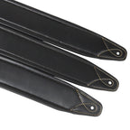 Genuine Leather Guitar Strap – Adjustable Padded Belt