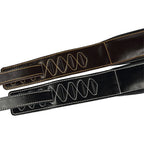 Genuine Leather Guitar Strap – Adjustable Padded Belt